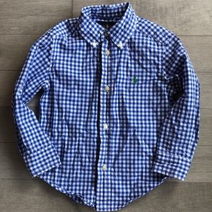 Ralph Lauren button down Oxford shirt 3T EUC